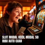 Bermain slot modal kecil